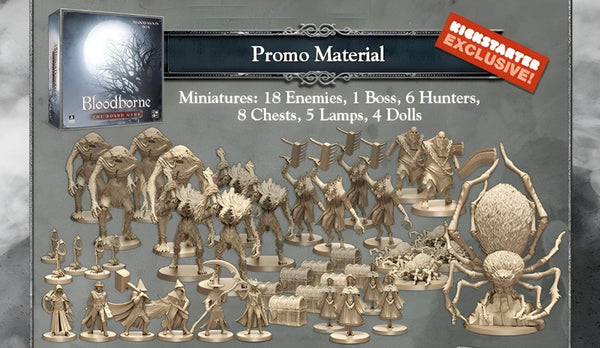 CMON Bloodborne: Blood Moon Box Kickstarter Board Game - The Game Steward CMON Bloodborne: Blood Moon Box Kickstarter Board Game - The Game Steward