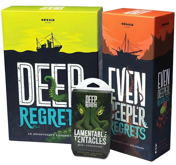 Deep Regrets: All The Regrets All-In Pledge Kickstarter Board Game by  Tettix Games