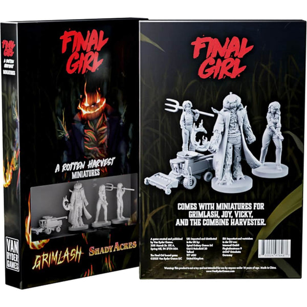Boîte De Miniatures Final Girl Series 2 – 22 Figurines Pour Killer Et Final Girl – Extension Jeu De Société Horreur
