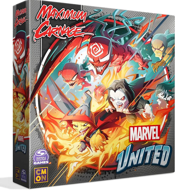 Marvel United: Multiverse Maximum Kickstarter Board Game Carnage+