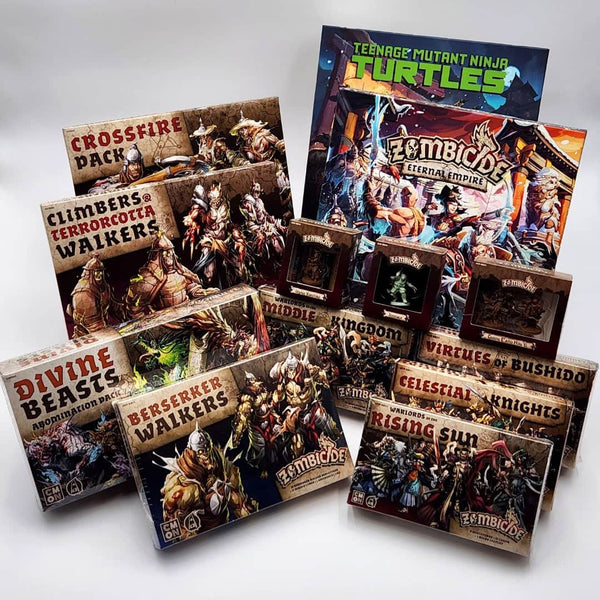 CMON Zombicide: Jogo de tabuleiro Kickstarter do White Death