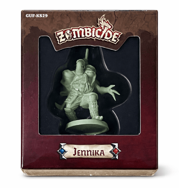 Zombicide White Death Kickstarter Characters, Chang E' & Hou Yi Zombicide White Death Kickstarter Characters, Chang E' & Hou Yi