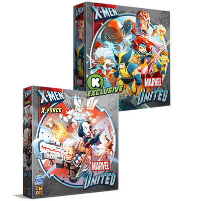 Marvel United: X-Men Mutant Pledge Core Game Plus Stretch Goals Bundle (Kickstarter Pre-Order Special) Kickstarter Board Game CMON KS001099A