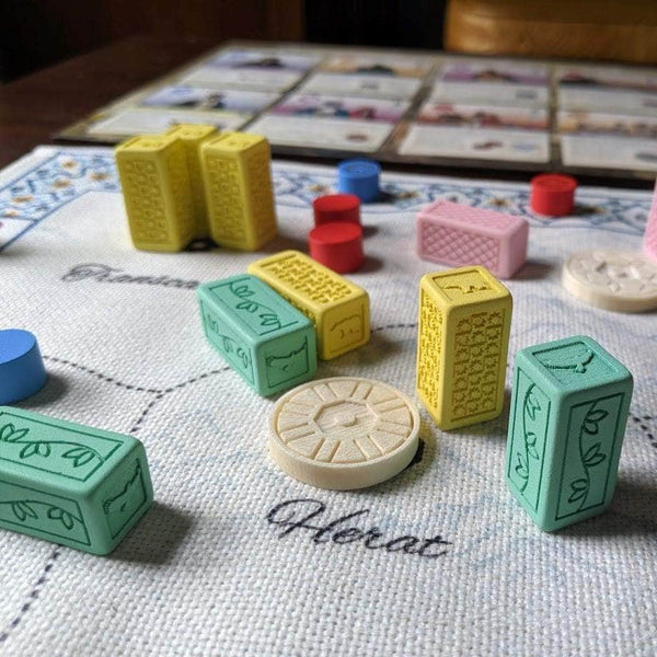 Pax Pamir Second Edition Plus Metal Coins Set Kickstarter Board Game