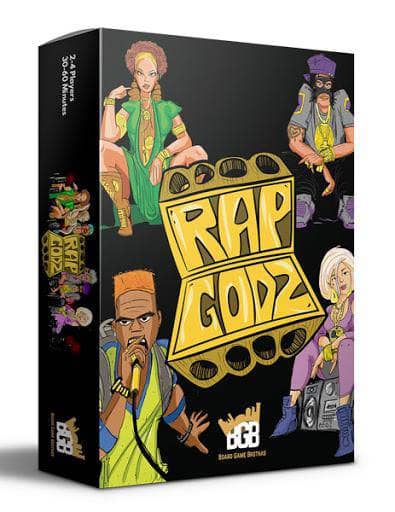 Board Game Brothas Rap Godz – Kickstarter Edition - The Game Steward