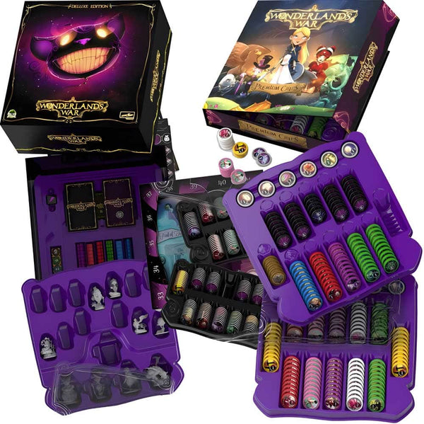 Wonderland’s War: Deluxe Edition+Premium Chips Kickstarter Board Game ...