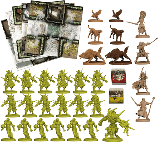 Zombicide: Green Horde Friends & Foes Kickstarter Board Game