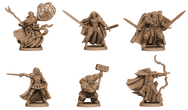 Zombicide Black Plague / Green Horde - Kickstarter Promo Survivors - Multi List Zombicide Black Plague / Green Horde - Kickstarter Promo Survivors - Multi List