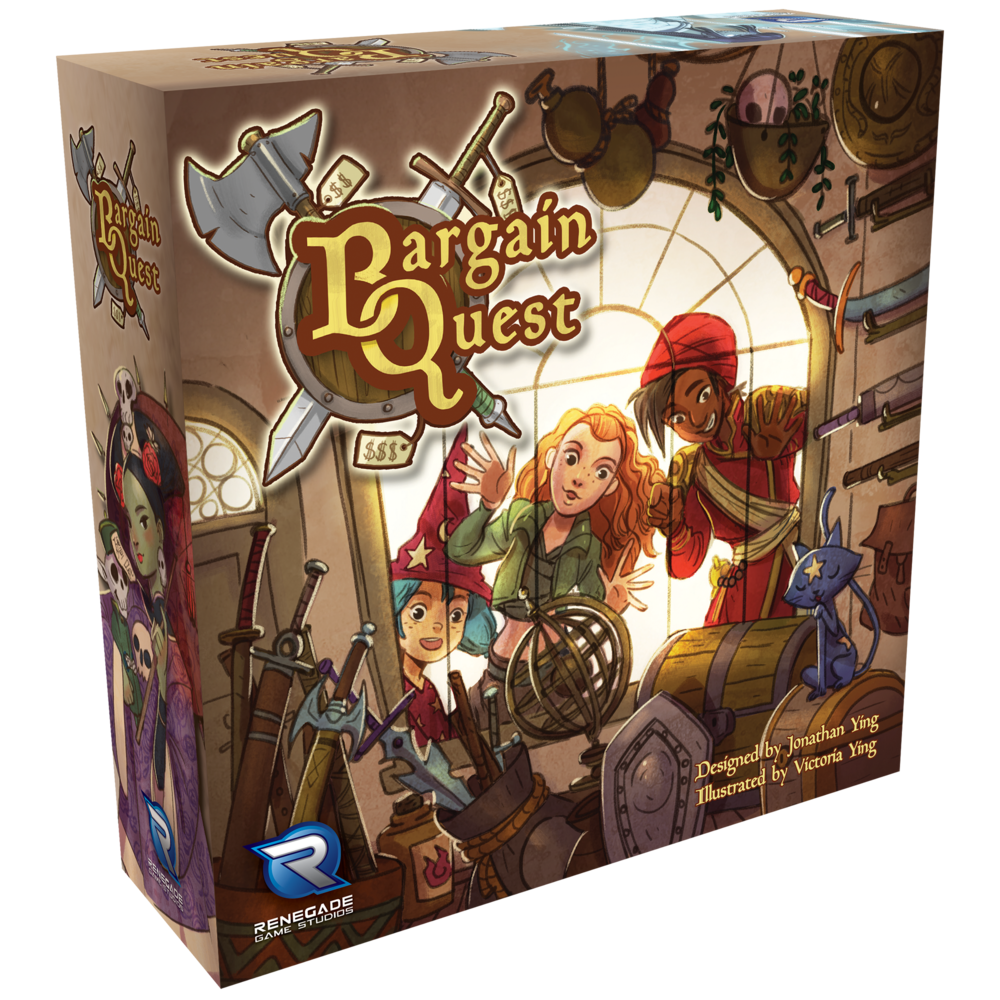 Renegade Game Studios Bargain Quest Board Game Franchise