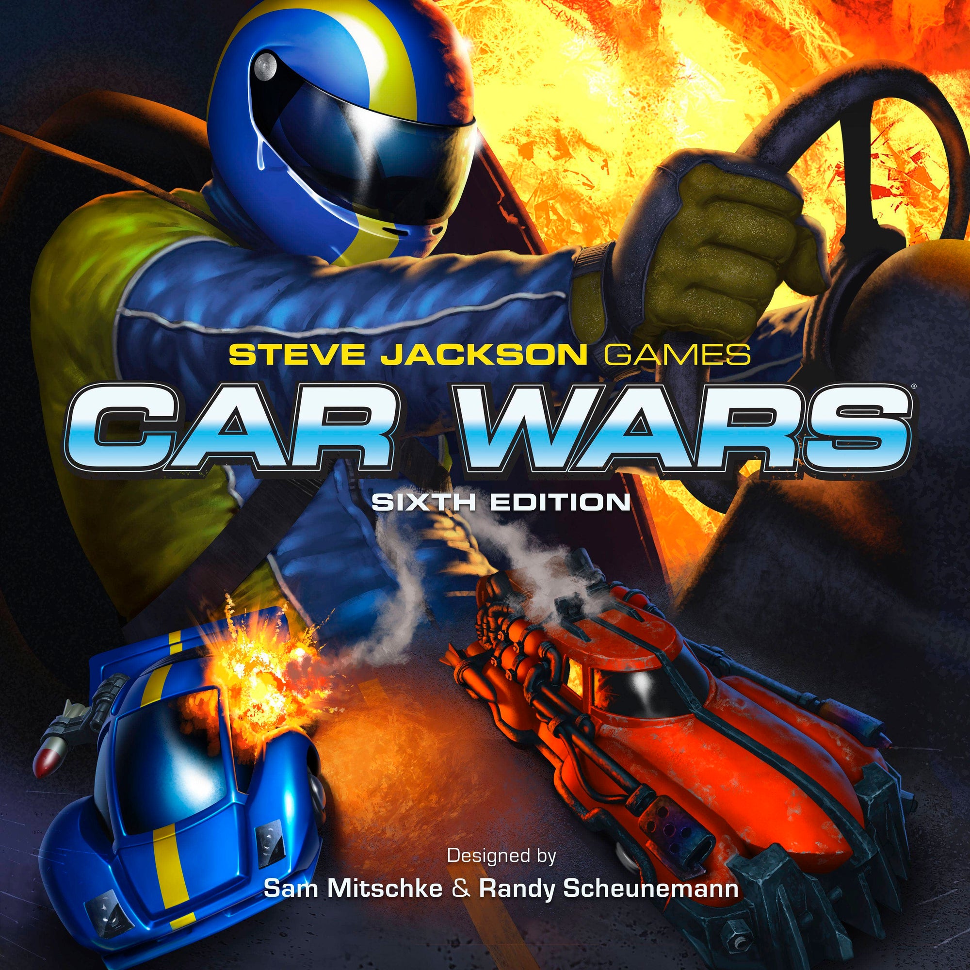 Steve Jackson Games Car Wars Sixth Edition Board Game Franchise