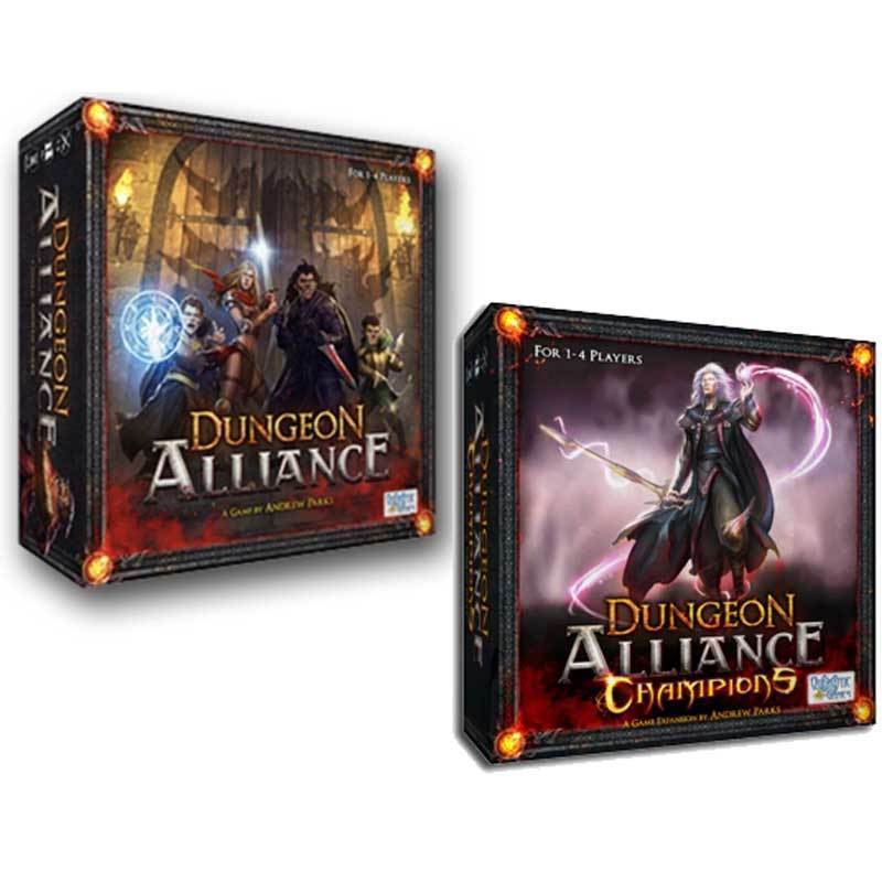 Quixotic Games Dungeon Alliance Board Game Franchise