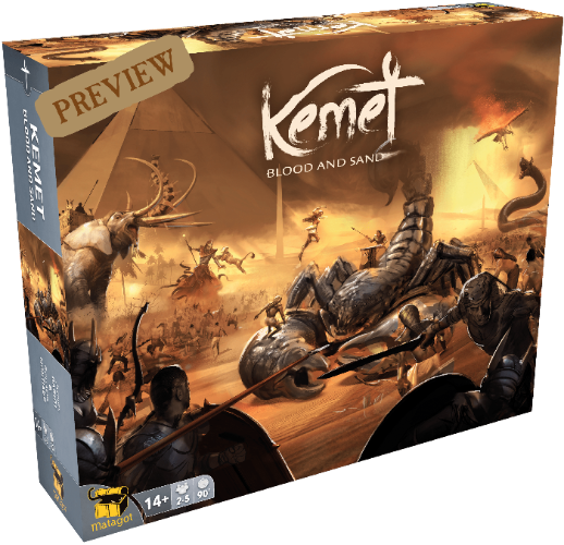 Matagot Kemet Board Game Franchise