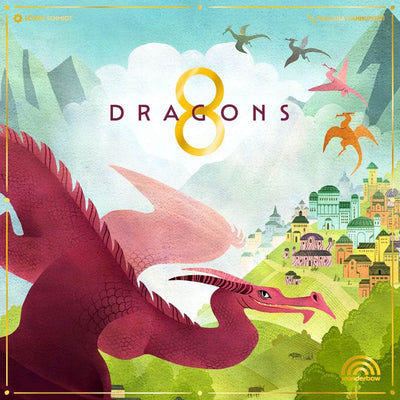 8 Dragons: Metal Deluxe Bundle (Kickstarter Pre-Order Special) Kickstarter Board Game Wonderbow Games KS002251A