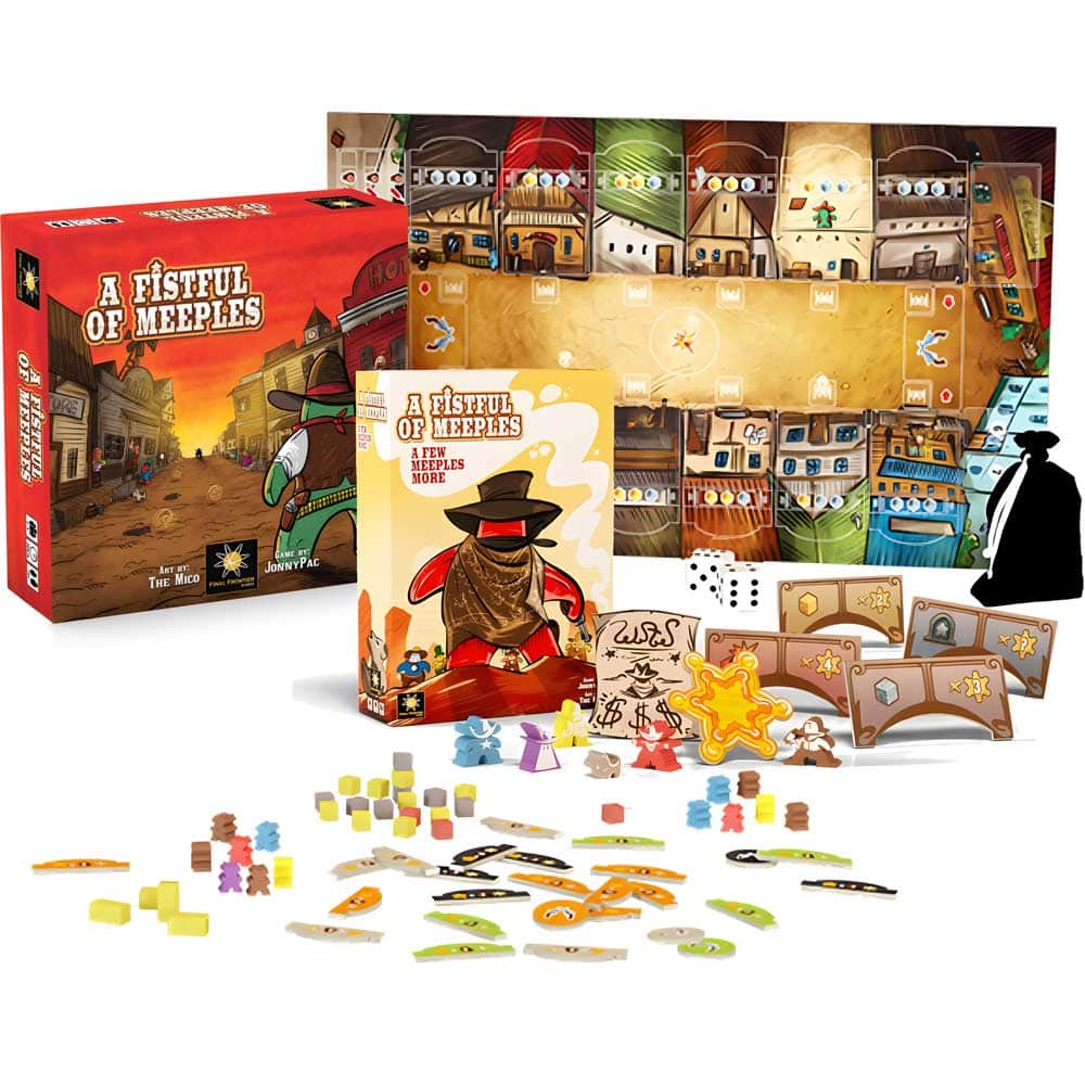 กำปั้นของ Meeples: All-In Bundle (Kickstarterpre-order พิเศษ) เกมกระดาน Kickstarter Final Frontier Games KS001509A