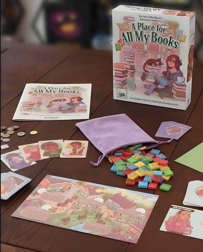 מקום לכל הספרים שלי: מהדורת דלוקס (Kickstarter Special Special) משחק קיקסטארטר Smirk & Dagger Games KS001942A