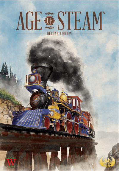 Age of Steam: Deluxe-akryylilaattasarja (Kickstarterin ennakkotilaus) Kickstarter Board Game -lisävaruste Eagle Gryphon Games KS001482a