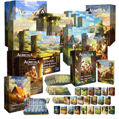 Agricola: Special Edition Master of The Land Pledge Bundle (Kickstarter Pre-Order Special) Kickstarter Board Game Awaken Realms KS002042A