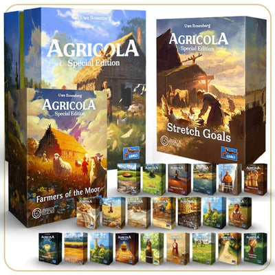 Agricola: Special Edition [Wooden Edition] Bundle (Kickstarter Pre-Order Special) Kickstarter Board Game Awaken Realms KS002040A