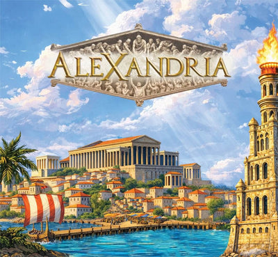 Alexandria: Metropolis of The World Pledge (Kickstarter Pre-Order Special) Kickstarter Board Game Meeple Pug KS002252A
