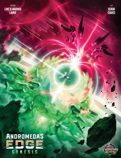 Andromeda’S Edge: Genesis Plus Promos (Kickstarter Pre-Order Special) Kickstarter Board Game Expansion Cardboard Alchemy KS002043A
