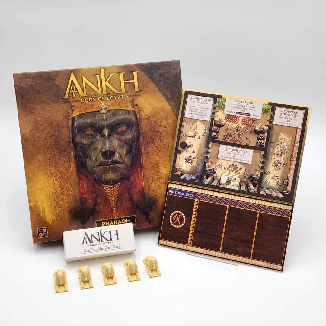 CMON Ankh Gods of Egypt: Kickstarter Board Game - The Game Steward
