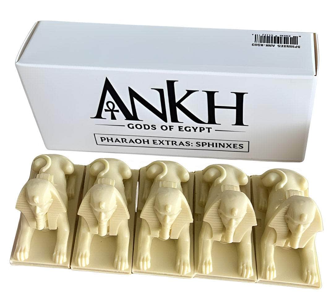 Egyptin Ankh-jumalat: faarao extrat sphinxes (Kickstarter ennakkotilaus) Kickstarter Board Game -lisäosa CMON KS001599a