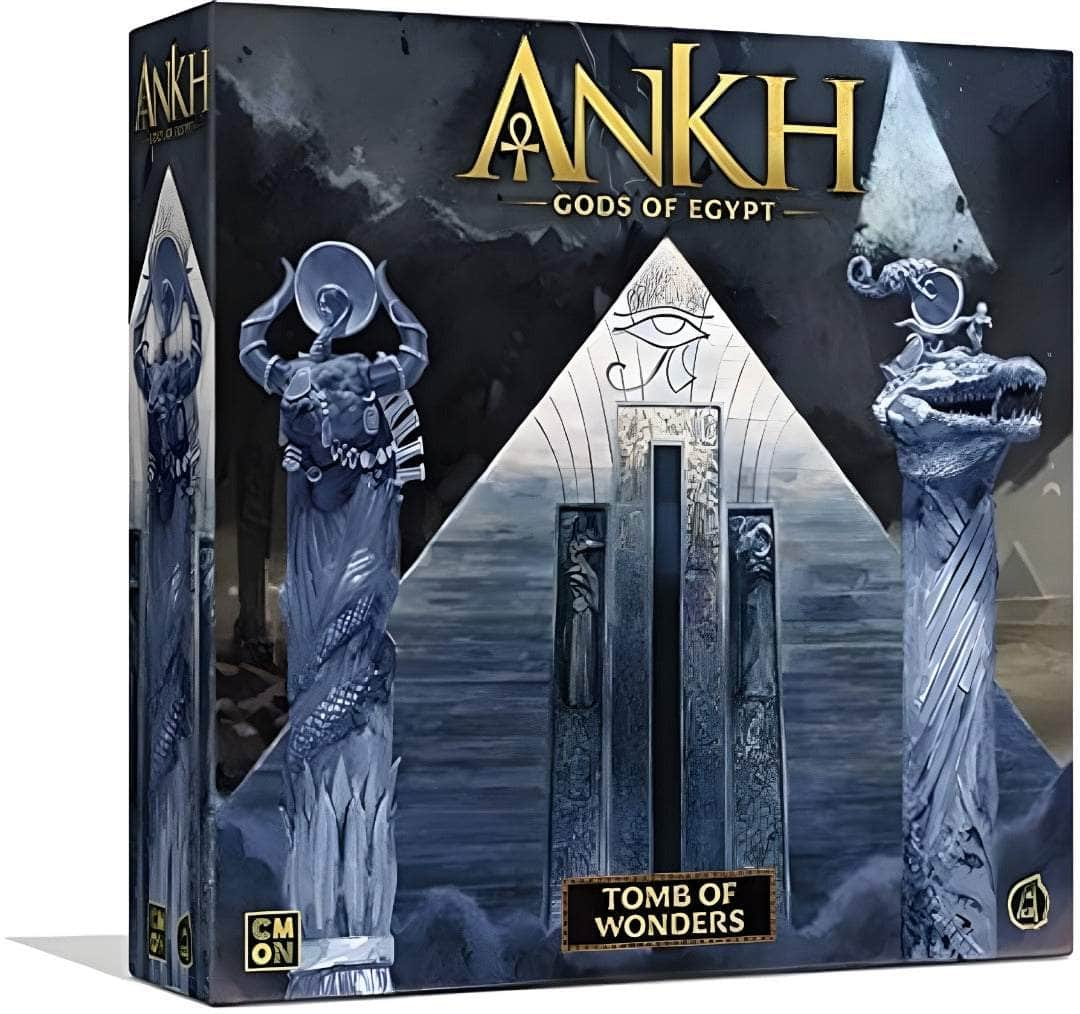 Ankh Gods of Egypt: Tomb of Wonders (Kickstarter w przedsprzedaży Special) Rozszerzenie gry planszowej Kickstarter CMON KS001600A