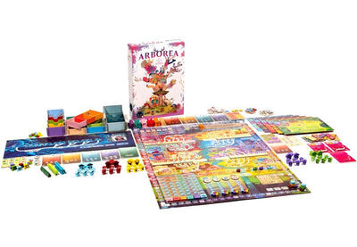 Arborea: حزمة الإصدار الفاخر (الطلب المسبق الخاص بـ Kickstarter) من لعبة Kickstarter Board Alley Cat Games KS001346A