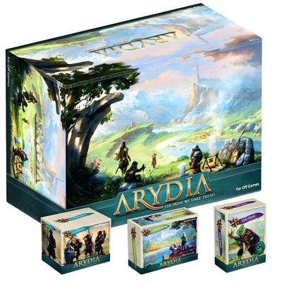 Arydia: The Paths We Dare Tread All In Bundle Plus Fabled Fishing (Kickstarter Pre-Order Special) Kickstarter Board Game Far Off Games KS002075A