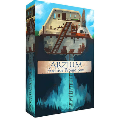 Arzium Archive Promo Box (edição de pré-encomenda do varejo) Kickstarter Board Game Suplemento Red Raven Games KS001601A