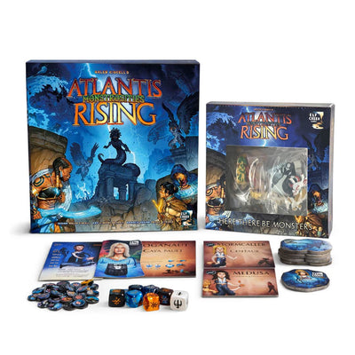 Atlantis Rising: 괴물 확장(Kickstarter Special) Kickstarter 보드 게임 확장 Elf Creek Games KS000923B