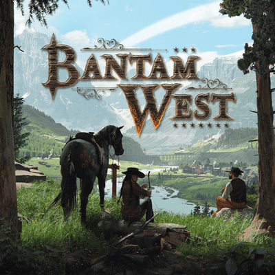 Bantam West：死亡定居者地圖（Kickstarter Special）Kickstarter棋盤遊戲擴展 Bantam Planet KS001123B