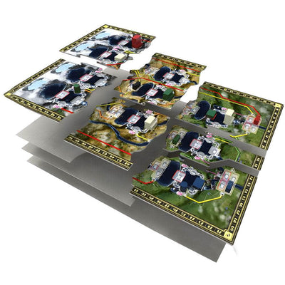 وابل: خريطة ثلاثية الأبعاد (طلب خاص لطلب مسبق لـ Kickstarter) ملحق لعبة Kickstarter Board Cranio Creations KS001513A