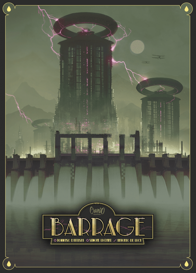 Barrage: Core Game (Kickstarter Pre-Orans Special) Kickstarter társasjáték Cranio Creations KS001514A