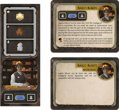 Barrage: เจ้าหน้าที่บริหาร Promo Pack E (Kickstarterpre-order พิเศษ) การขยายเกมบอร์ด Kickstarter Cranio Creations KS001519A