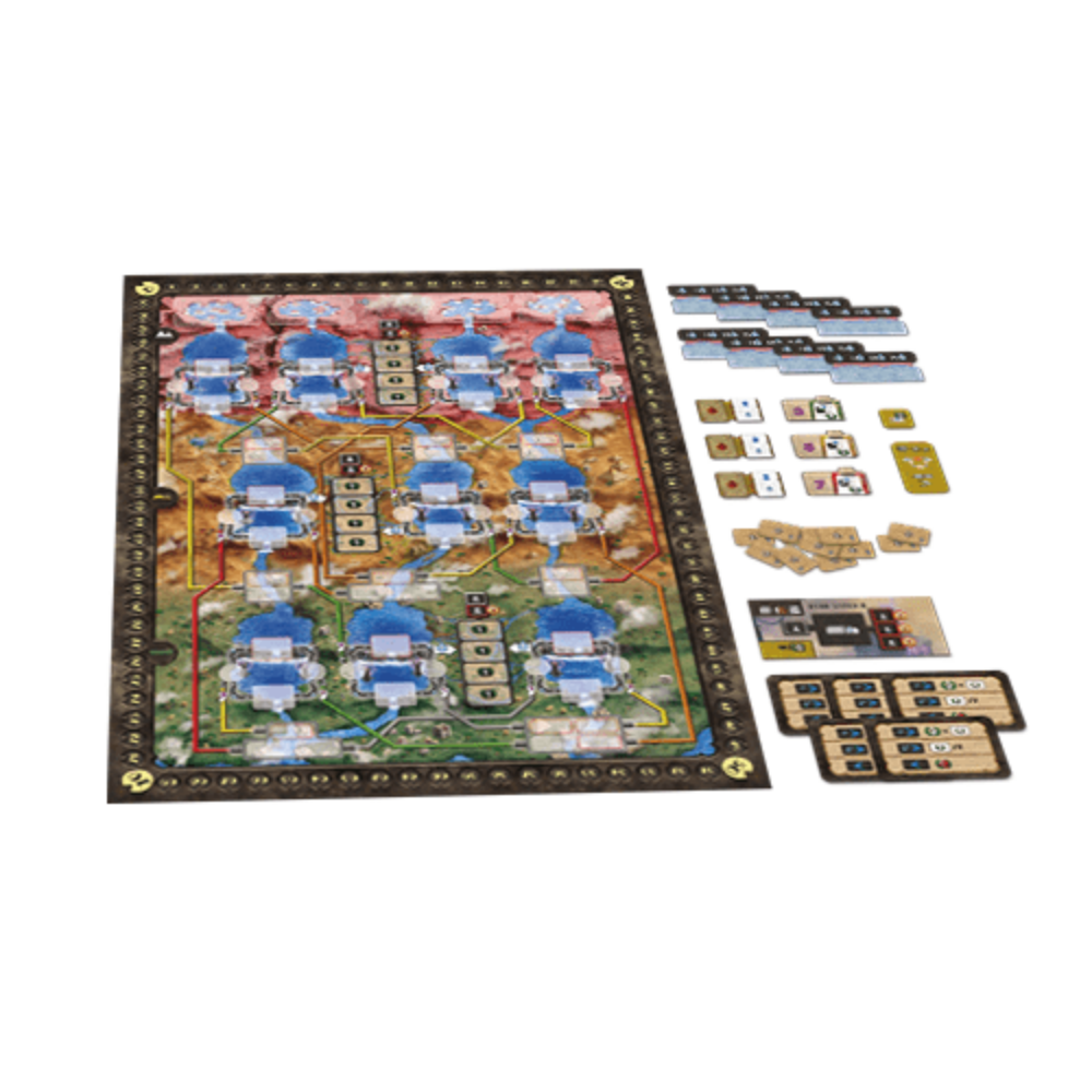 Barrage: The Nile Affair Expansion (Kickstarter Pre-Order Special) Expansión del juego de mesa de Kickstarter Cranio Creations KS001523A