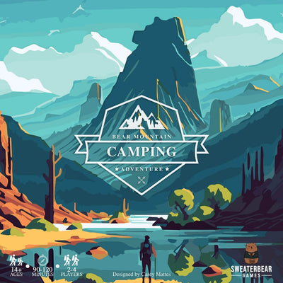 Bear Mountain Camping Adventure: Deluxe Bundle (Kickstarter ennakkotilaus Special) Kickstarter Board Game -puseropelit KS001525a