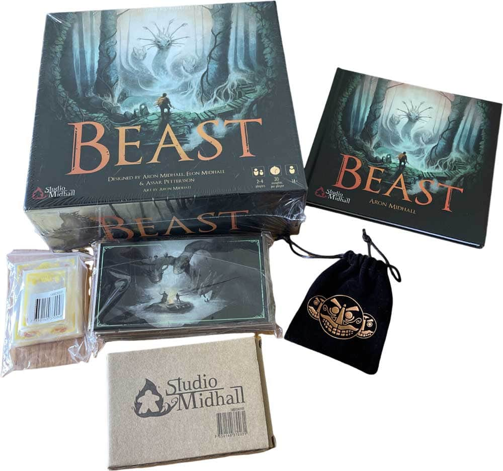 BEAST: All-In Bundle (Retail Pre-Order Edition) Kickstarter Board Game Studio Midhall KS001526A