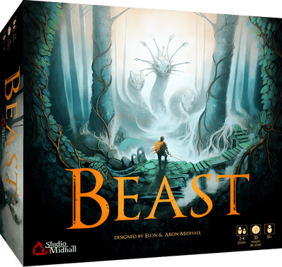 Bestia: todo interno (edición de pedido pre-pedido minorista) Estudio de juego de mesa Kickstarter Midhall KS001526A