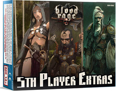 Blood Rage: 5. Player Extras (Kickstarter-Vorbestellungsspezialitäten) Kickstarter-Brettspielzubehör CMON KS001603A