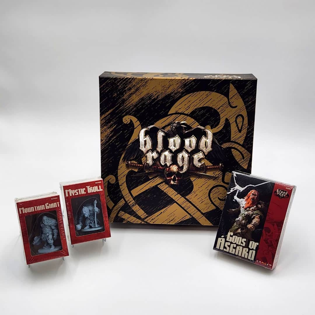 Blood Rage - Wildboar Clan, Fenrir, Troll, Mystic Mountain, Wolfman, Hili - Occasion