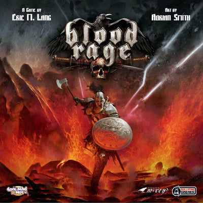 Blood Rage: Game Night Kit (Kickstarter Pré-encomenda Especial) Expansão do jogo de tabuleiro Kickstarter CMON KS001604A