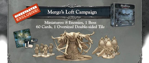CMON Bloodborne: Mergo’s Loft Kickstarter Board Game - The Game Steward