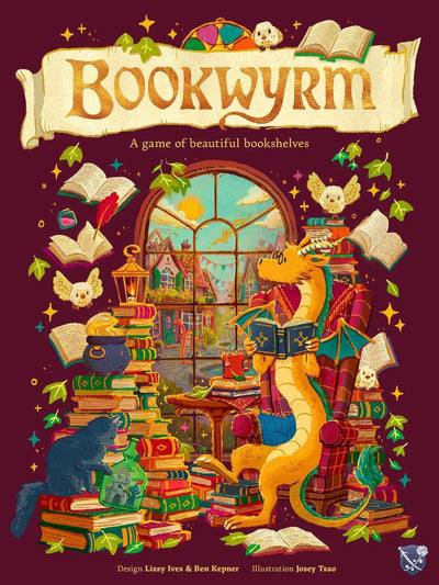 Bookwyrm: Plus Cats & Plants Pledge (Kickstarter Pre-Order Special) Kickstarter Board Game Sword & Rose Press KS002297A