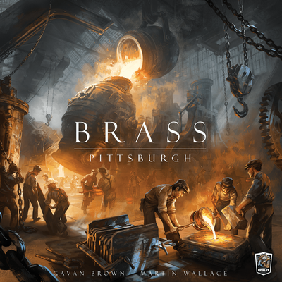 Brass: Pittsburgh Collectors Edition Pledge Plus Iron Coins (Kickstarter Pre-Order Special) Kickstarter Board Game Roxley Games KS002172A
