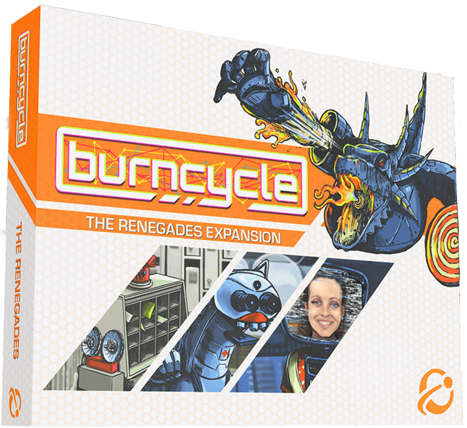Burncycle: Renegades Bot Pack Expansion (Kickstarter Special) Expansão do jogo de tabuleiro Kickstarter Chip Theory Games KS001487A