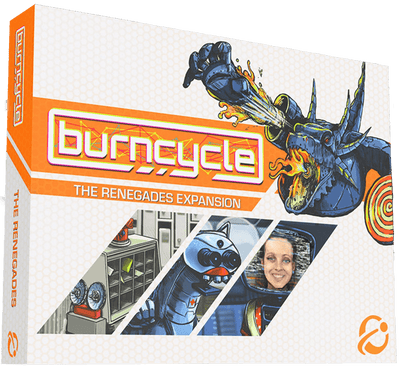 Burnycle : Renegades Bot Pack 확장 (킥 스타터 스페셜) 킥 스타터 보드 게임 확장 Chip Theory Games KS001487A