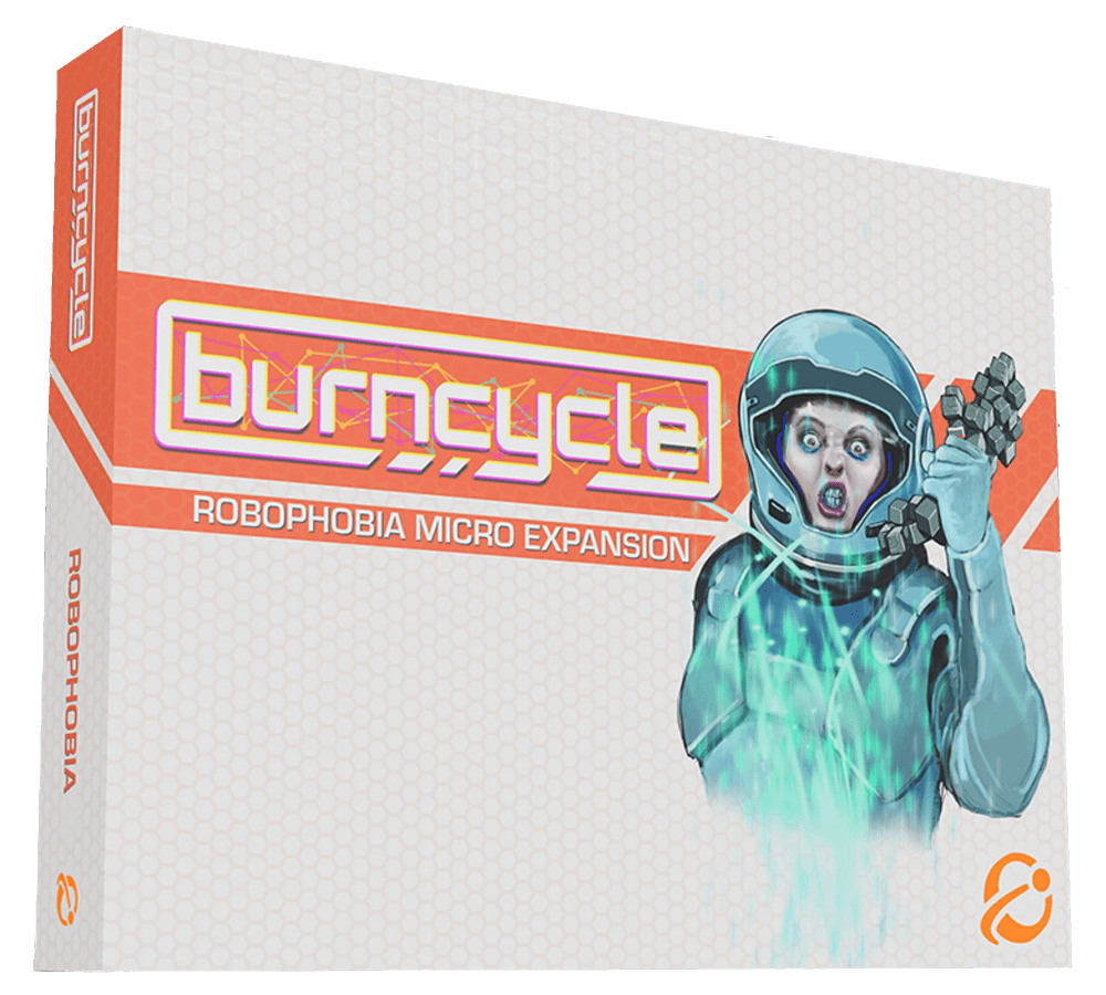 Burncycle: Robophobia Micro Expansion (Kickstarter Special) การขยายเกมกระดาน Kickstarter Chip Theory Games KS001488A