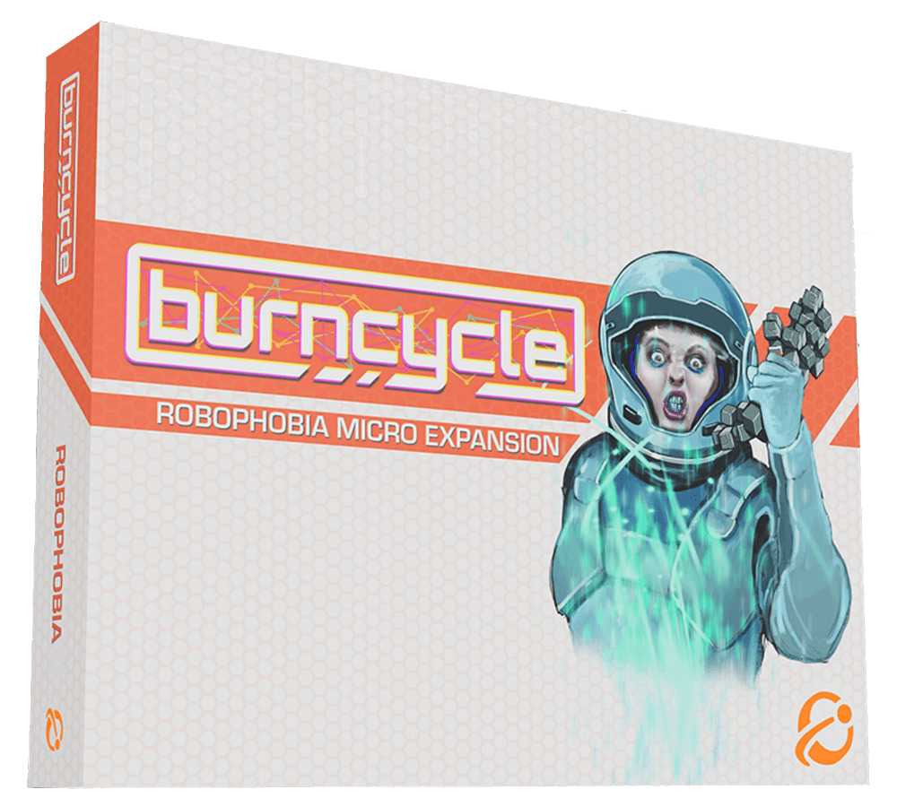 Burncykel: Robophobia Micro Expansion (Kickstarter Special) Kickstarter Board Game Expansion Chip Theory Games KS001488A