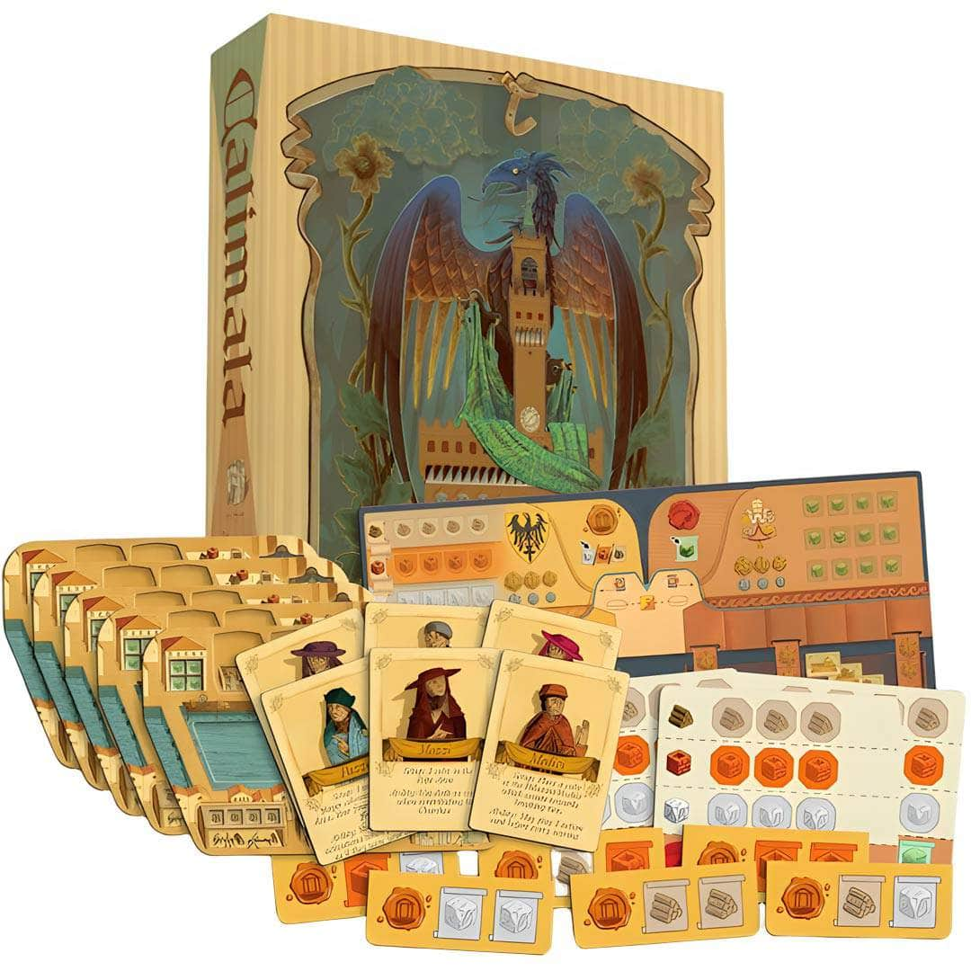 Calimala: Deluxe Edition (Kickstarter pré-encomenda especial) jogo de tabuleiro Kickstarter Alley Cat Games KS001611A